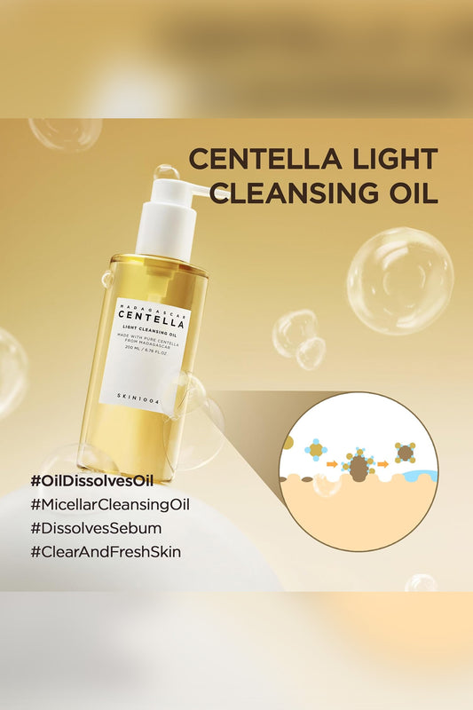 SKIN1004 MADAGASCAR CENTELLA LIGHT CLEANSING OIL 200ml - BSW BEAUTY CANADA