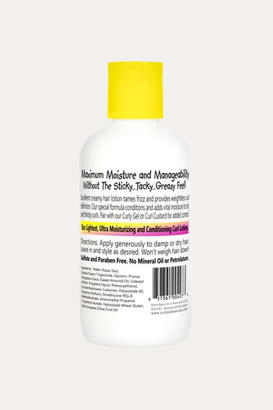 CURLY KIDS CREAMY CURL DEFINING LOTION 6oz | Hair Detangler for Kids CURLY KIDS