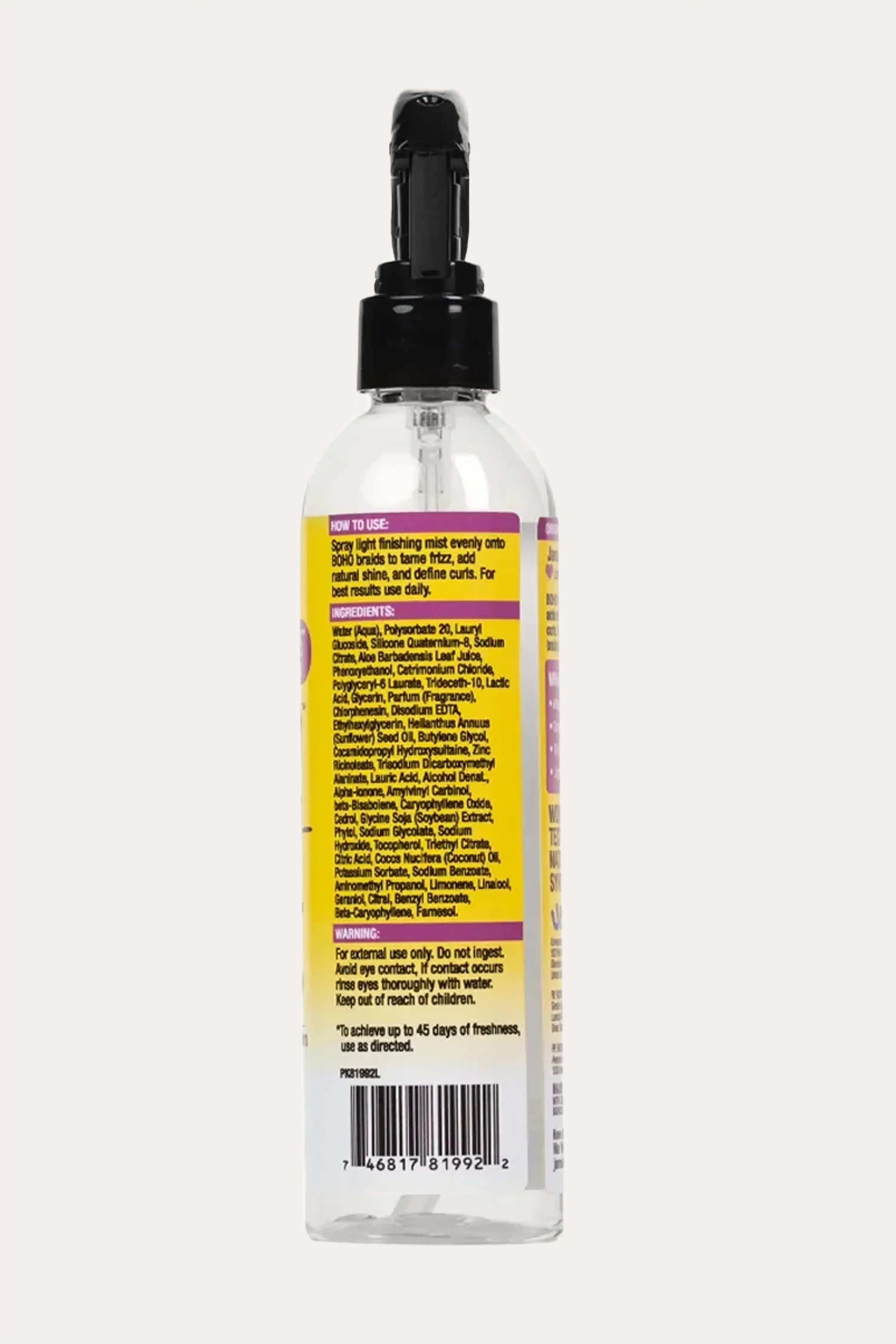 APRES-SHAMPOOING SANS RINÇAGE DÉMÊLANT BOHO JAMAICAN MANGO & LIME 236ml