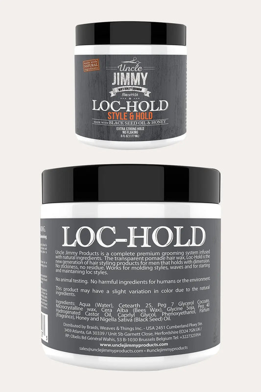 UNCLE JIMMY LOC-HOLD 6oz - BSW BEAUTY CANADA
