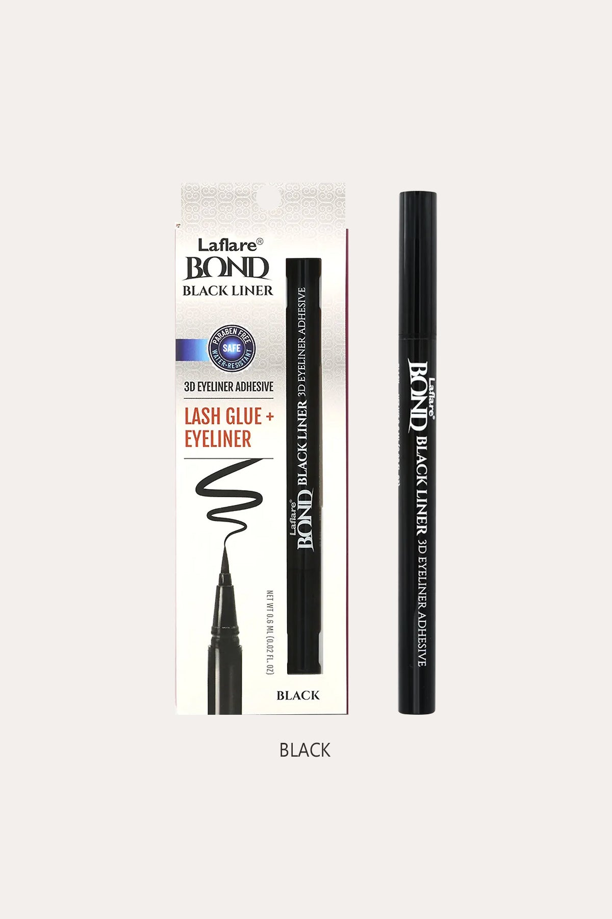 LAFLARE 3D EYELINER ADHESIVE LASH GLUE + EYELINER - BSW BEAUTY CANADA