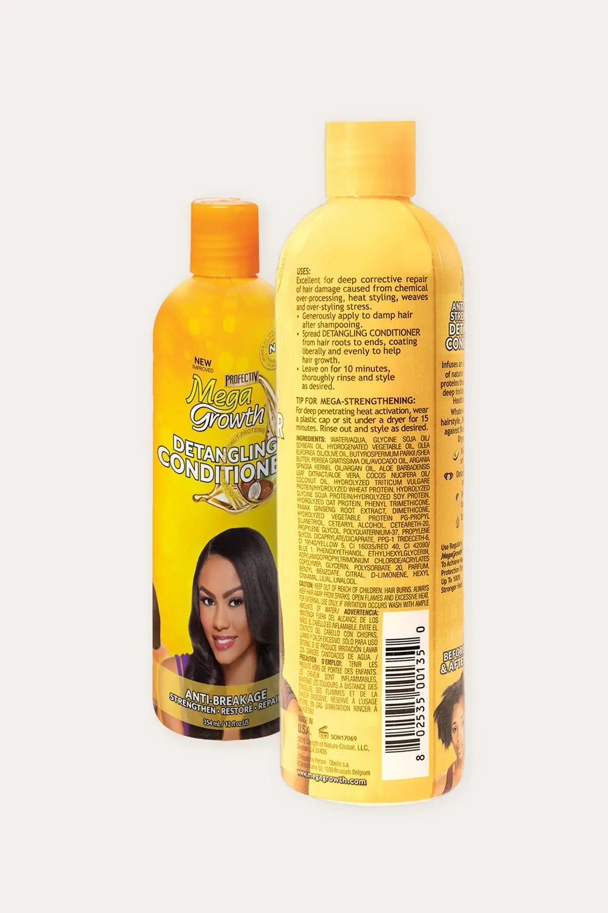 PROFECTIV MEGA GROWTH DETANGLING CONDITIONER 12oz PROFECTIV