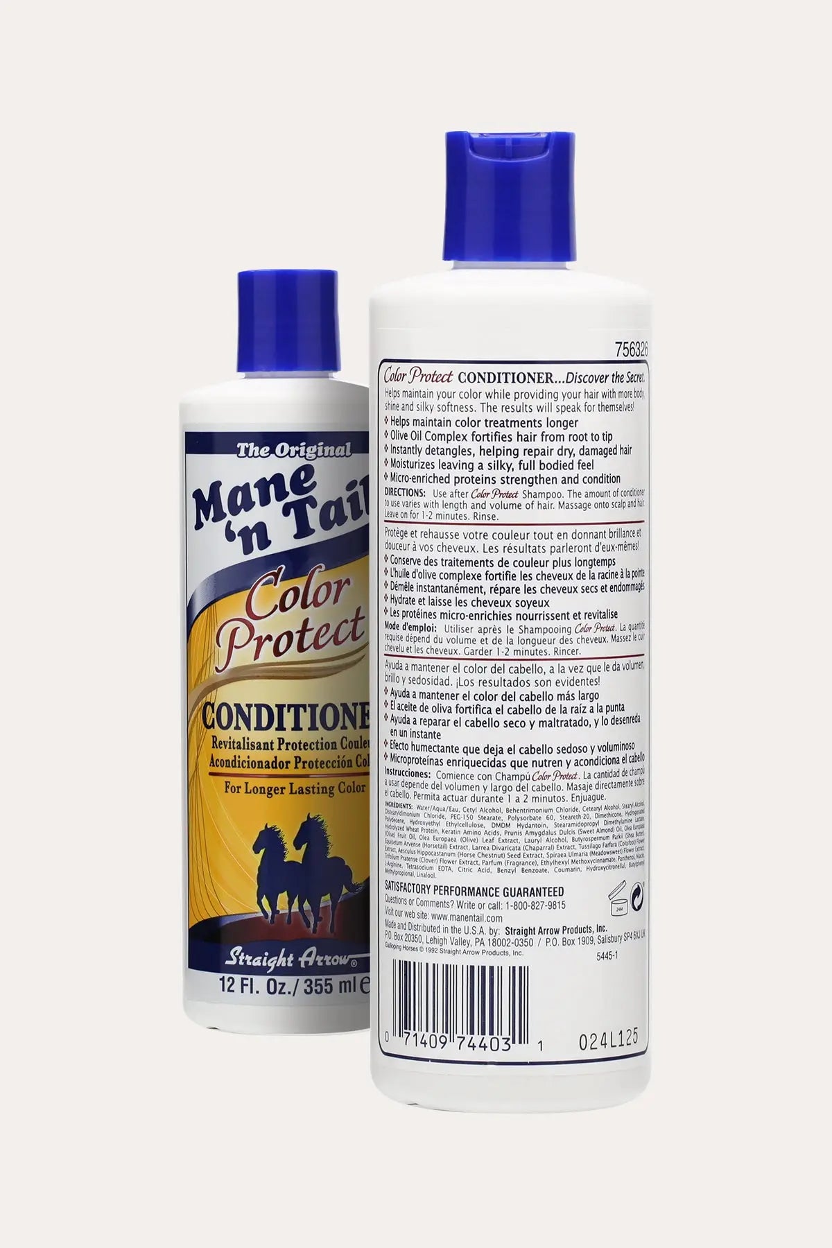 MANE'N TAIL COLOR PROTECT CONDITIONER 12oz - BSW BEAUTY CANADA