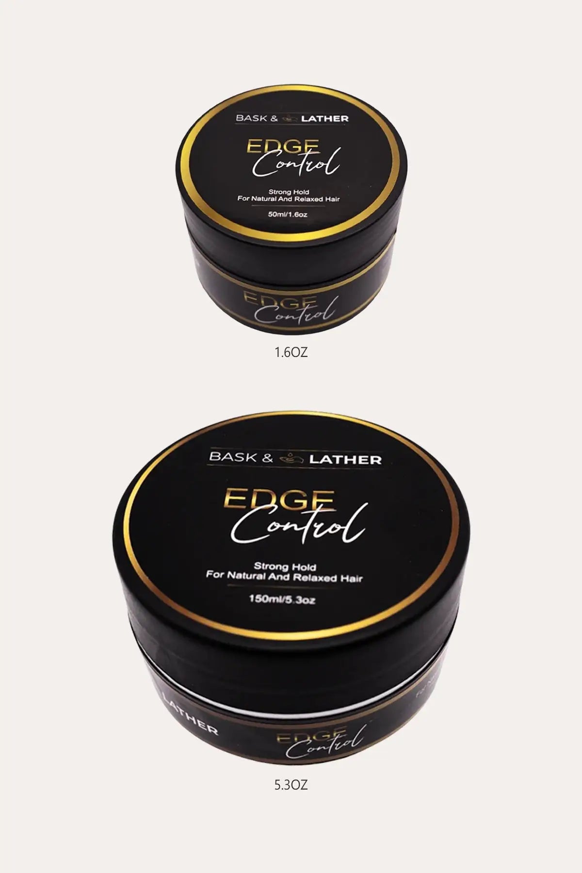 BASK & LATHER STRONG HOLD THICK EDGES - EDGE CONTROL BASK&LATHER
