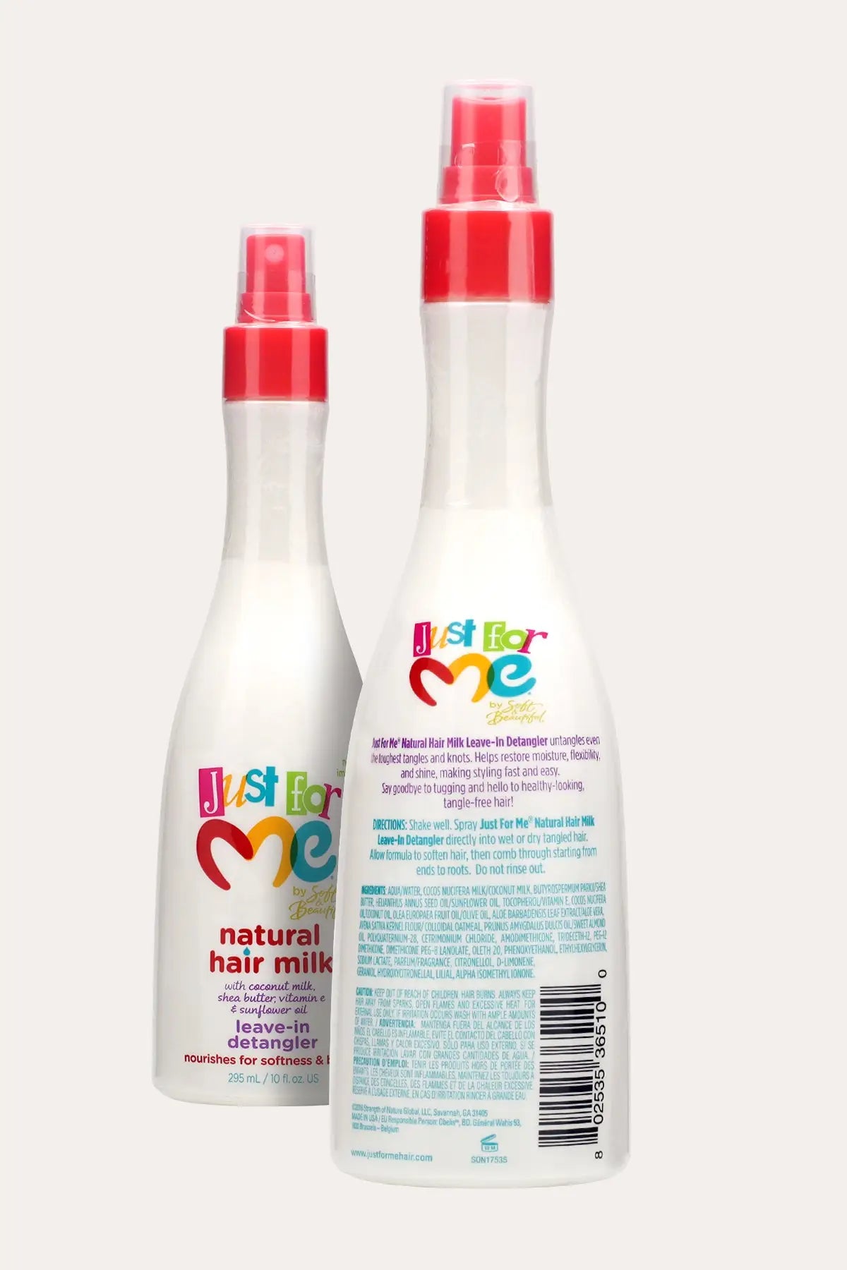 JUST FOR ME NATURAL HAIR MILK LEAVE-IN DETANGLER 10oz - BSW BEAUTY CANADA