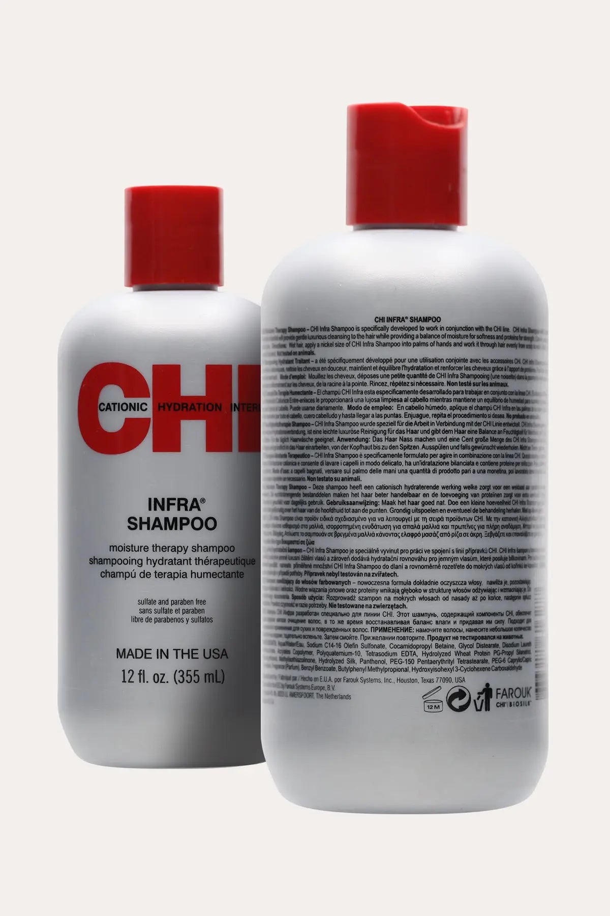 CHI INFRA SHAMPOO 12oz - BSW BEAUTY CANADA