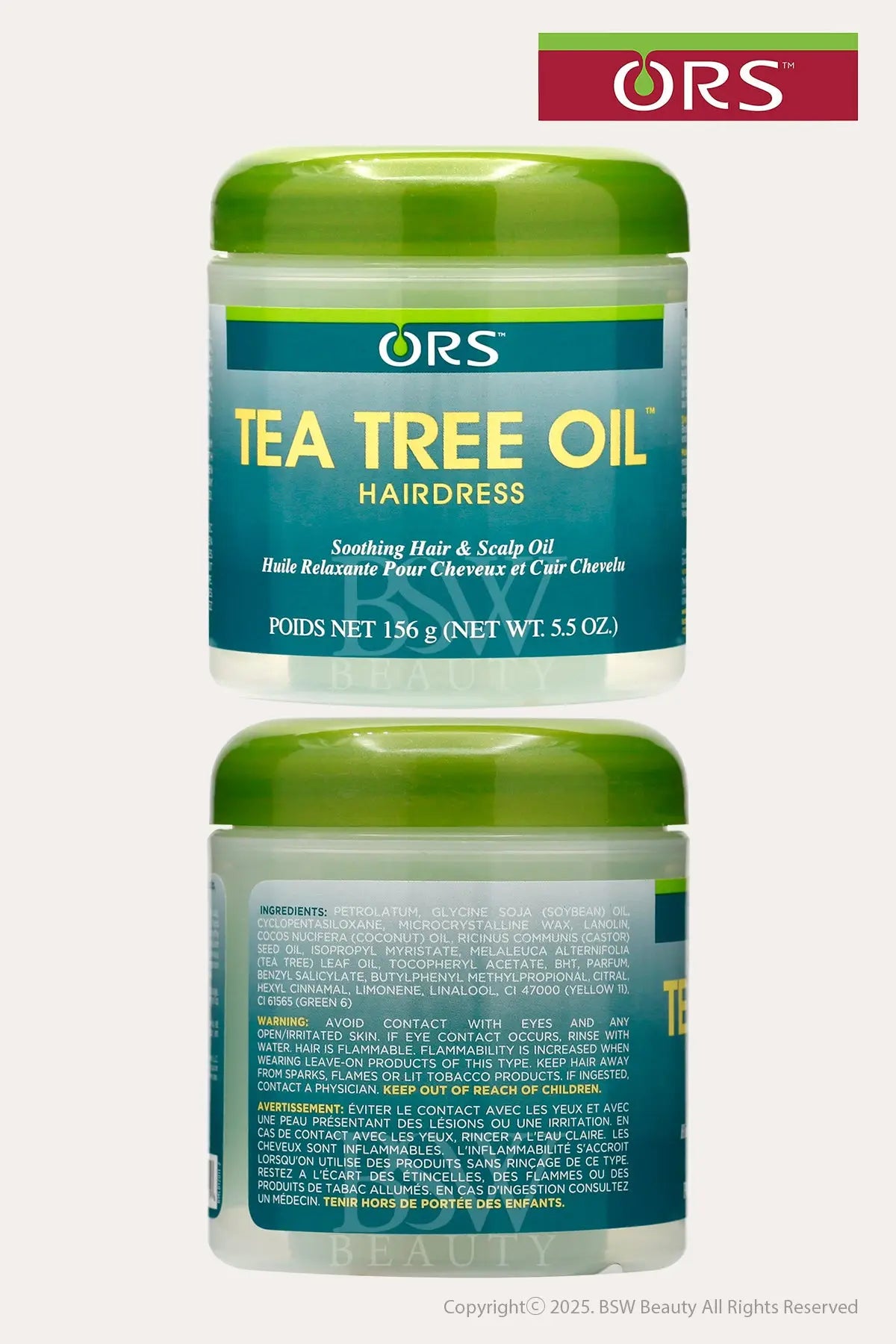 ORS TEA TREE OIL HAIRDRESS 5.5oz - BSW BEAUTY CANADA