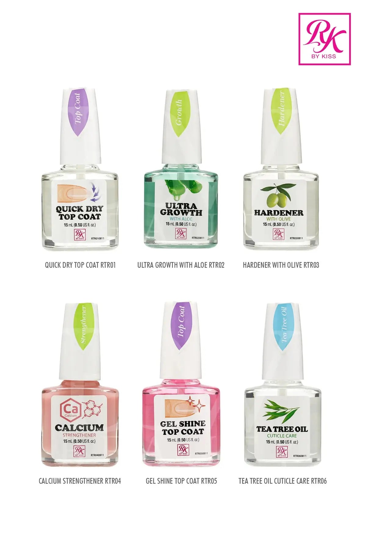 RUBY KISS BY KISS NAIL TREATMENT - 10 TYPES - BSW BEAUTY CANADA