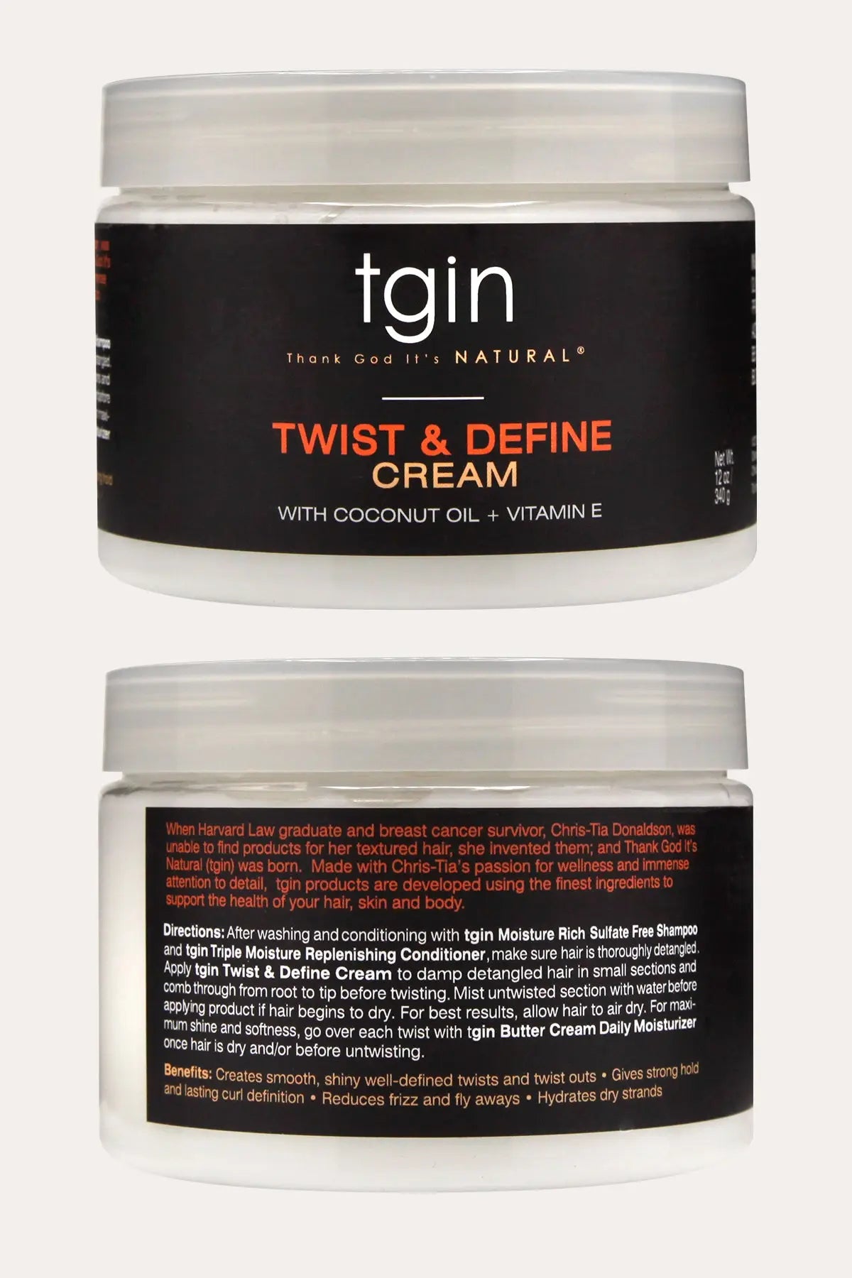 TGIN TWIST & DEFINE CREAM 12oz - BSW BEAUTY CANADA