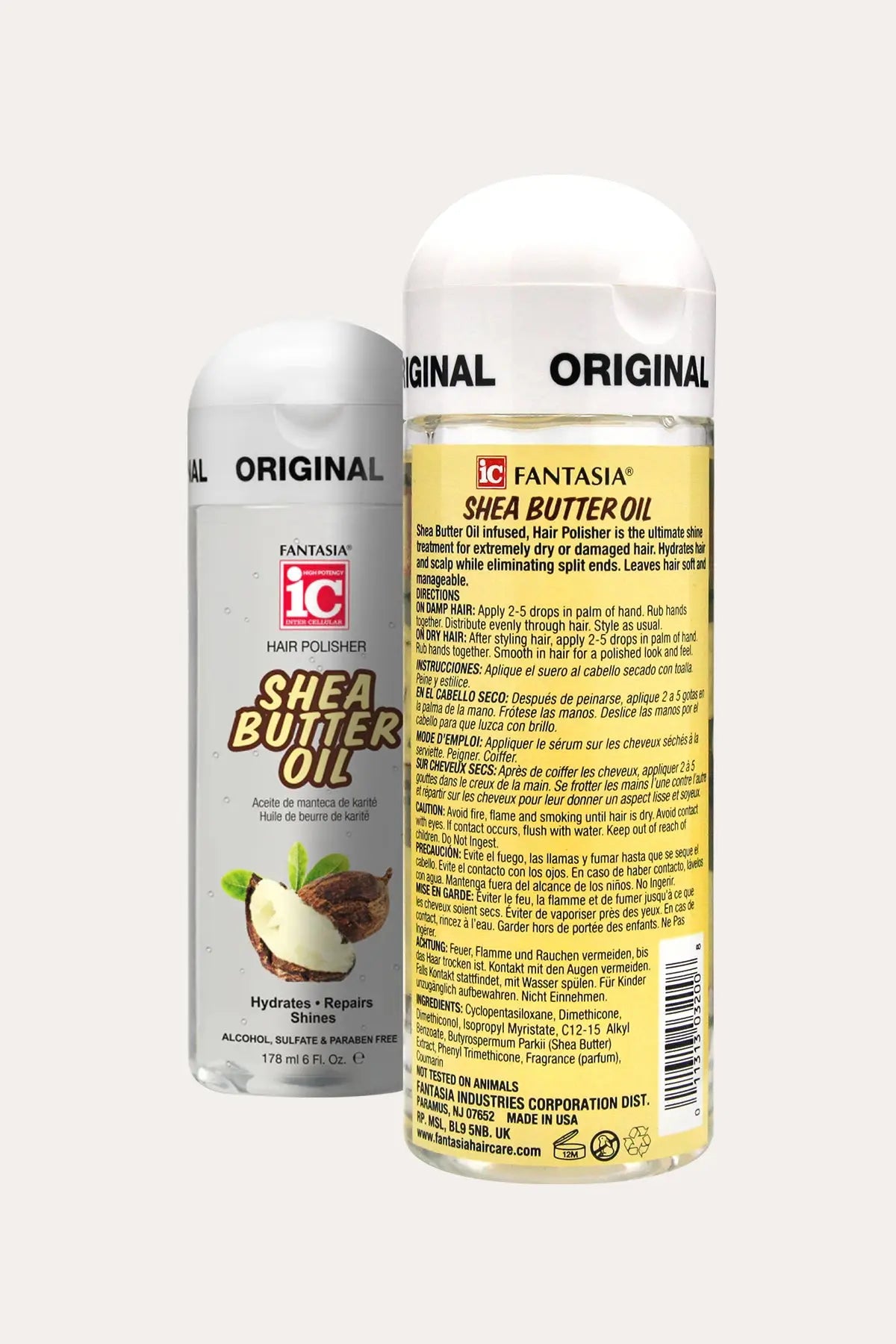 FANTASIA IC HAIR POLISHER OIL 6oz - BSW BEAUTY CANADA