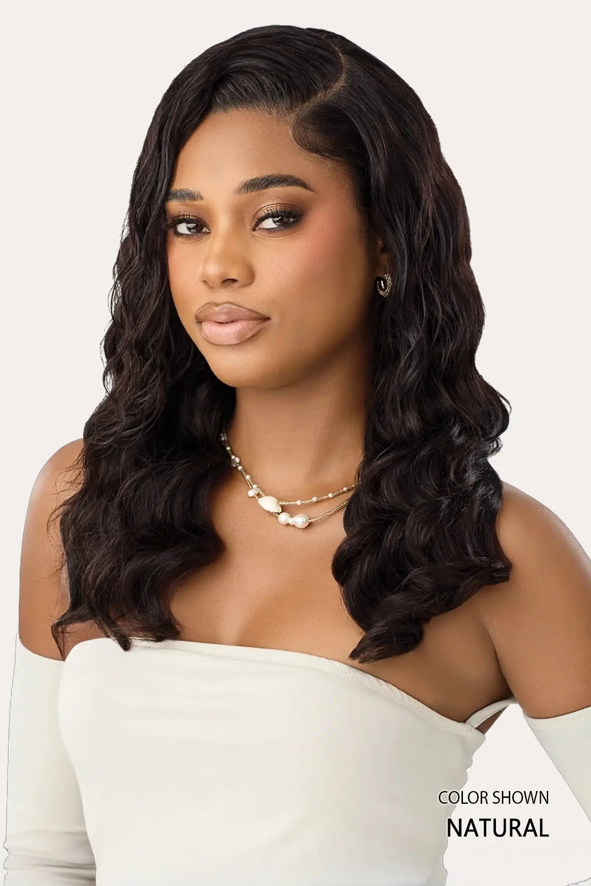 OUTRE MY TRESSES BLACK LABEL 13X4 LACE FRONTAL WIG - HH VIRGIN LOOSE DEEP 20" OUTRE