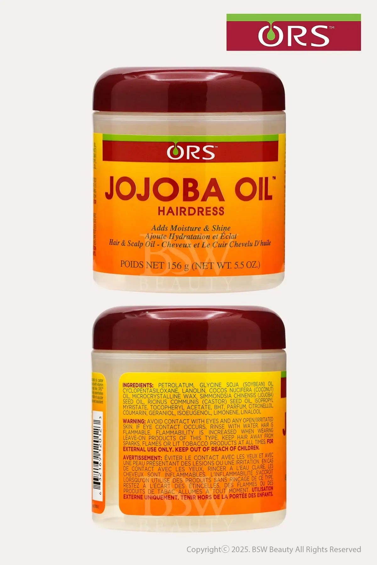 ORS JOJOBA OIL HAIRDRESS 5.5oz - BSW BEAUTY CANADA