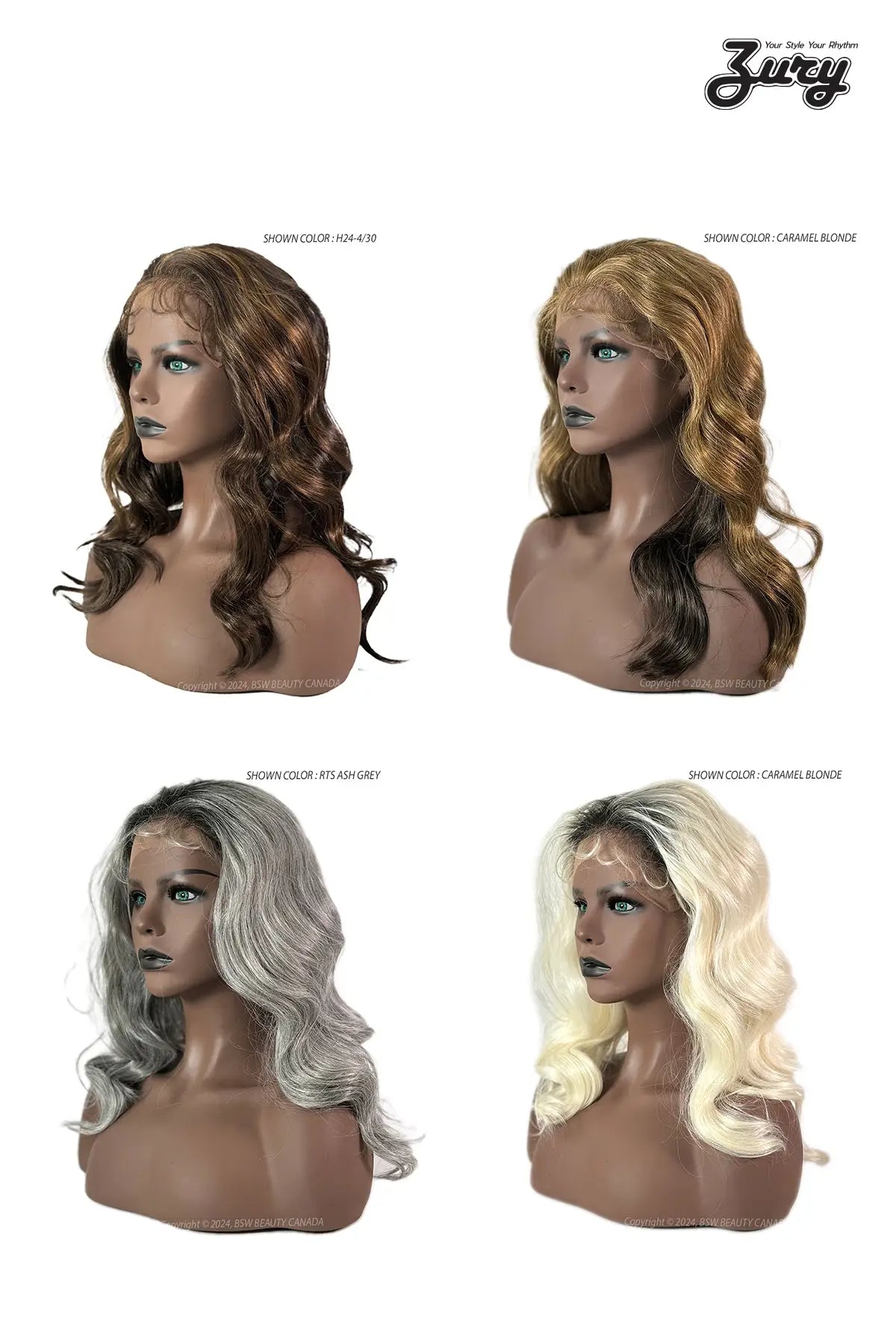 ZURY SIS FREEPART PM FULL LACE - GIANNA - BSW BEAUTY CANADA