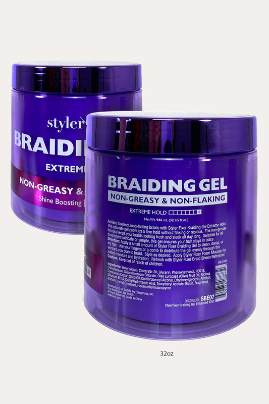 RED STYLER FIXER BRAIDING GEL ENHANCED - BSW BEAUTY CANADA