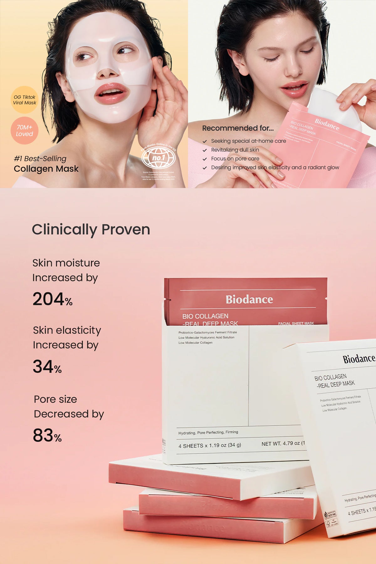 BIODANCE BIO-COLLAGEN REAL DEEP MASK - BSW BEAUTY CANADA