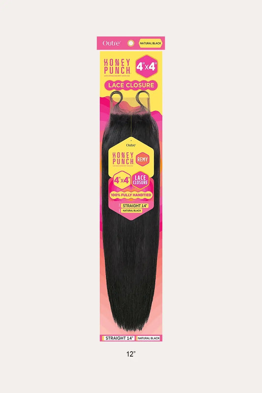 OUTRE HONEY PUNCH 4X4 LACE CLOSURE - STRAIGHT OUTRE
