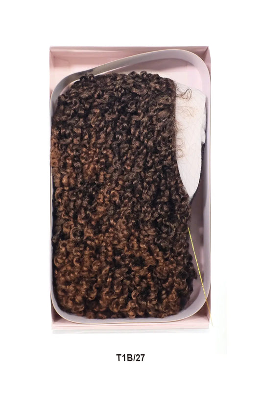 NUTIQUE ILLUZE GLUELESS WIG HD LACE PART - YANKY TWIST 14" NUTIQUE