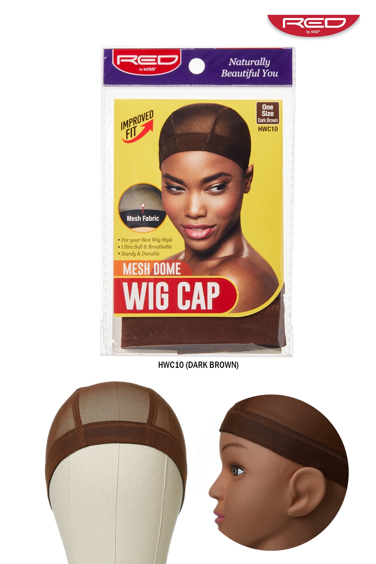 RED BY KISS MESH DOME CAP - BSW BEAUTY CANADA