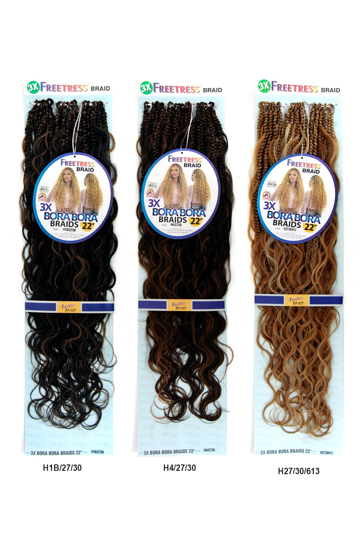 SHAKE N GO FREETRESS 3X BORA BORA BRAIDS 22" - BSW BEAUTY CANADA