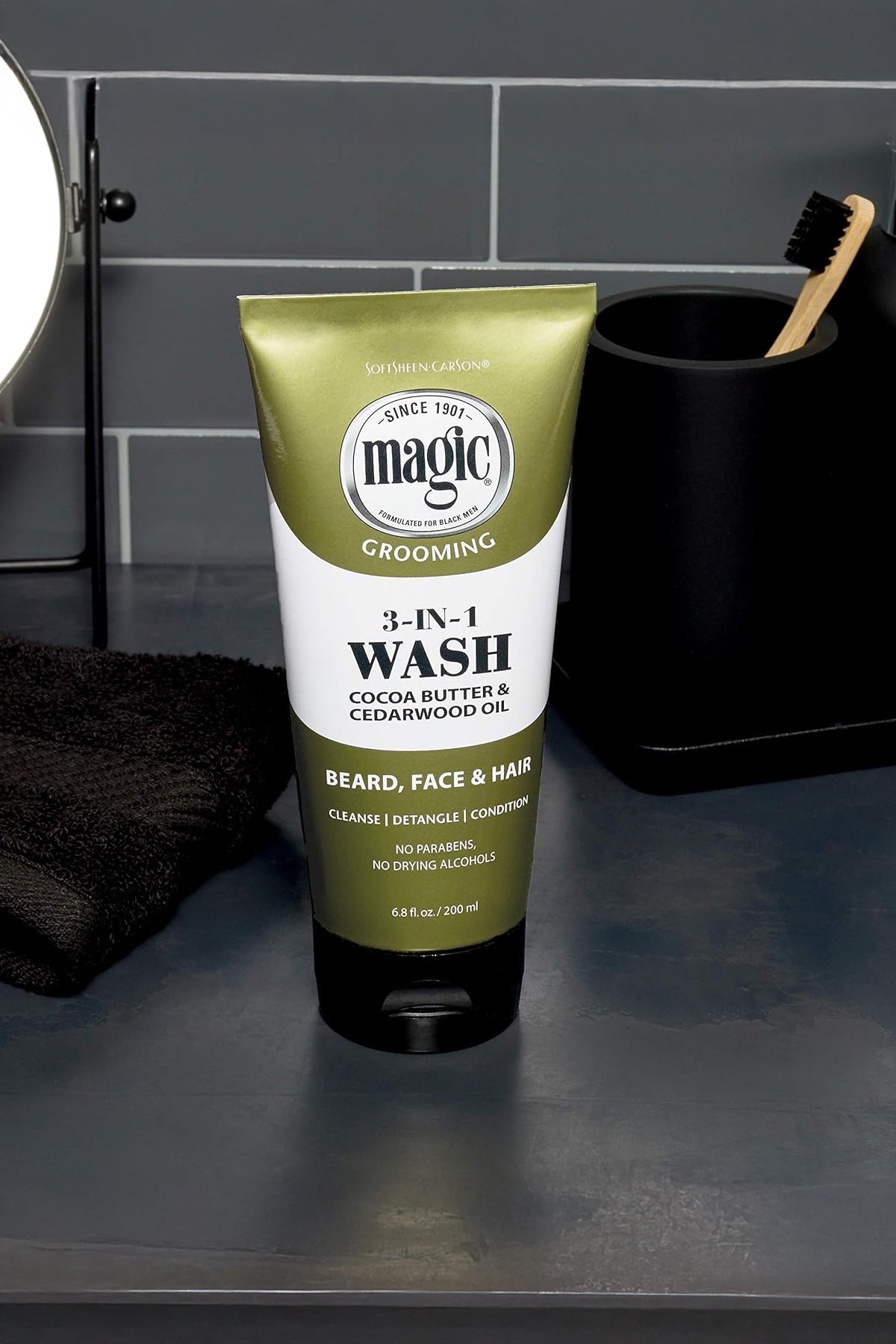 MAGIC GROOMING 3 IN 1 WASH BEARD, FACE & HAIR6.8oz