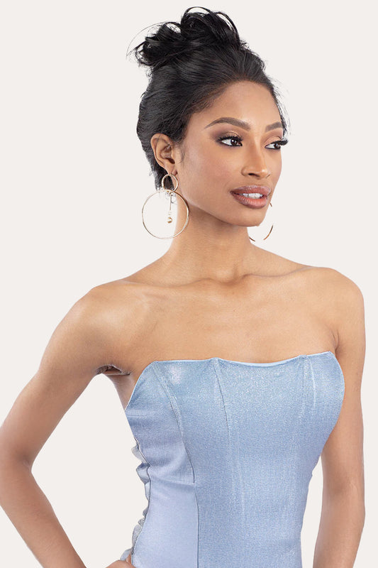 SHAKE N GO  GLOSSY 100% VIRGIN REMY HAIR GLUELESS 13X4 HD 360 LACE FRONT WIG - STRAIGHT 24" - BSW BEAUTY CANADA