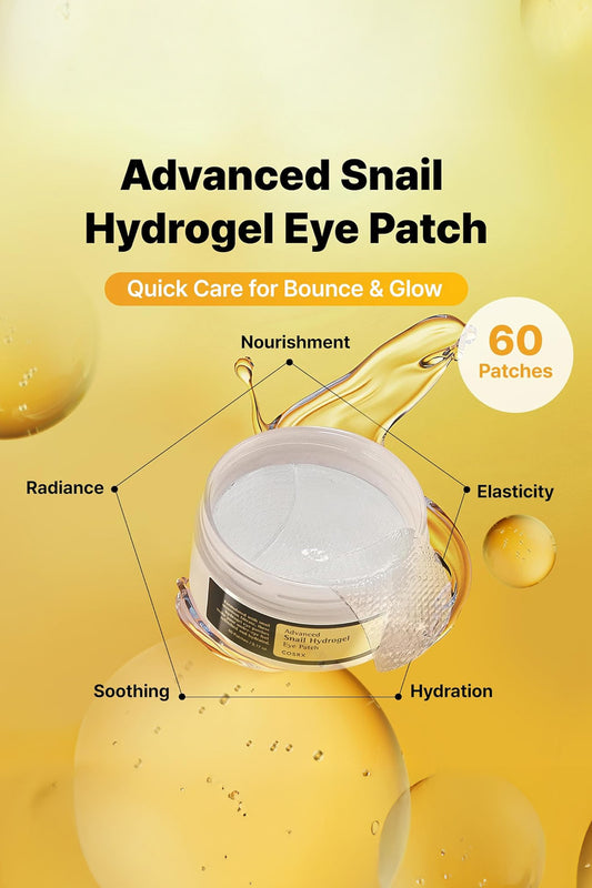 COSRX ADVANCED SNAIL HYDROGEL EYE PATCH 60PCS - BSW BEAUTY CANADA