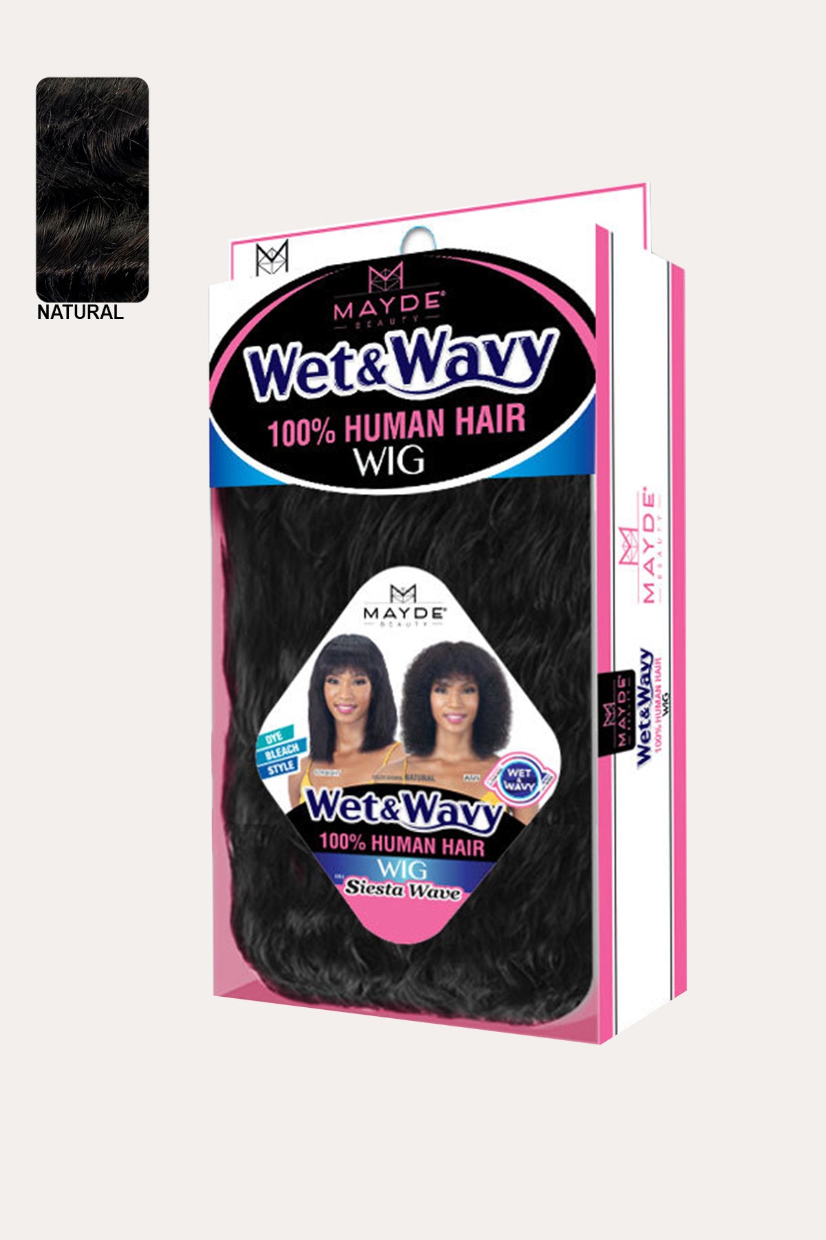 MAYDE BEAUTY 100% HUMAN HAIR WET & WAVY WIG - SIESTA WAVE - BSW BEAUTY CANADA