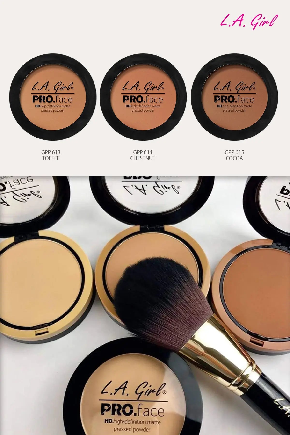 L.A GIRL PRO FACE MATTE PRESSED POWDER 0.25oz - BSW BEAUTY CANADA