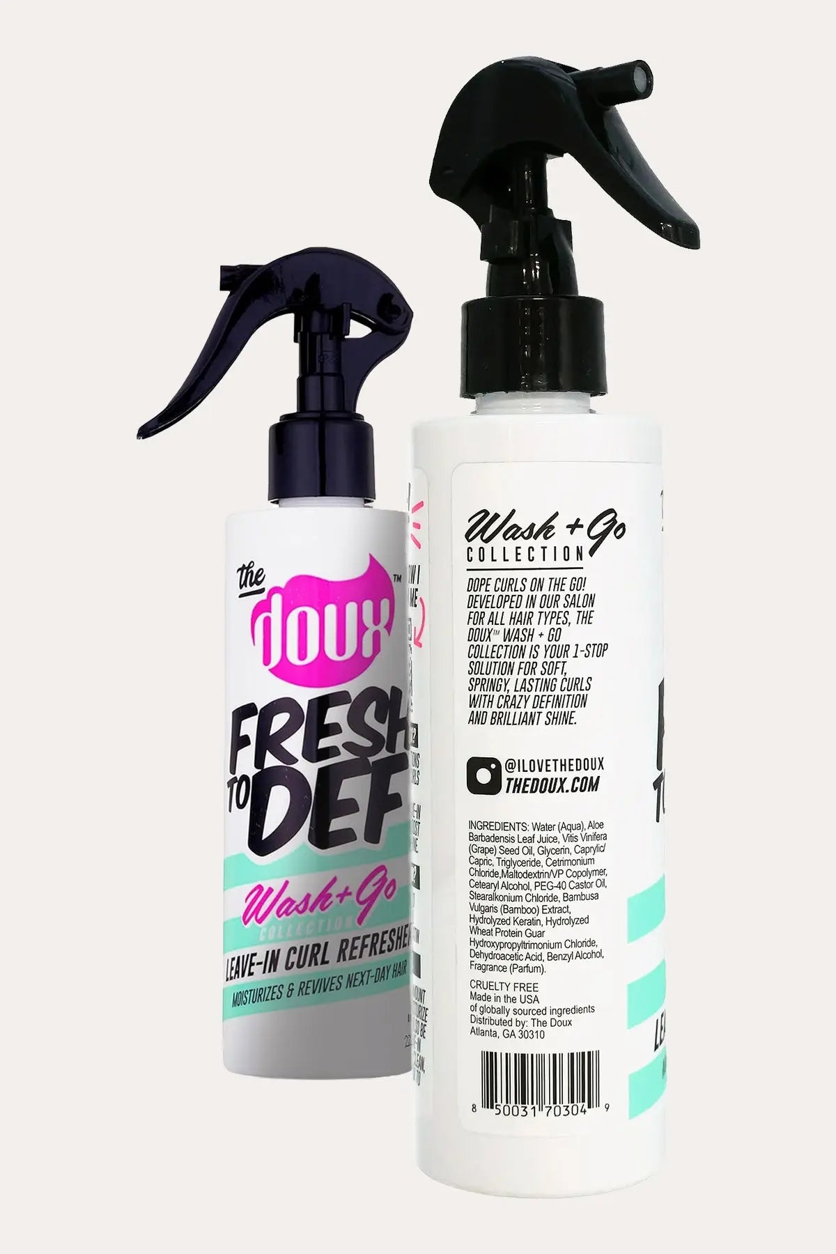 THE DOUX FRESH TO DEF LEAVE-IN CURL REFRESHER 8oz THE DOUX