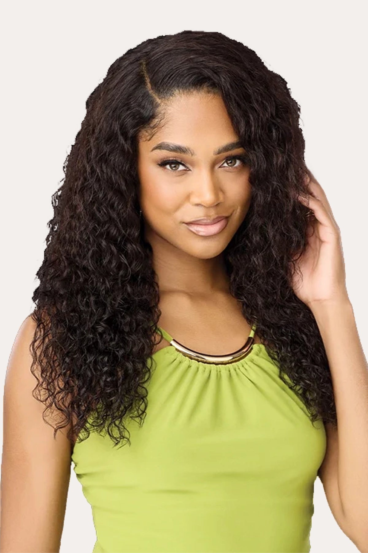 OUTRE SUGAR PUNCH 13X5 GLUELESS LACE FRONTAL WIG - WATER WAVE 22"