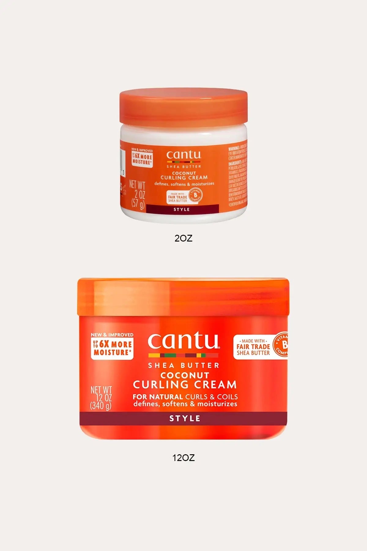 CANTU FOR NATURAL HAIR COCONUT CURLING CREAM CANTU