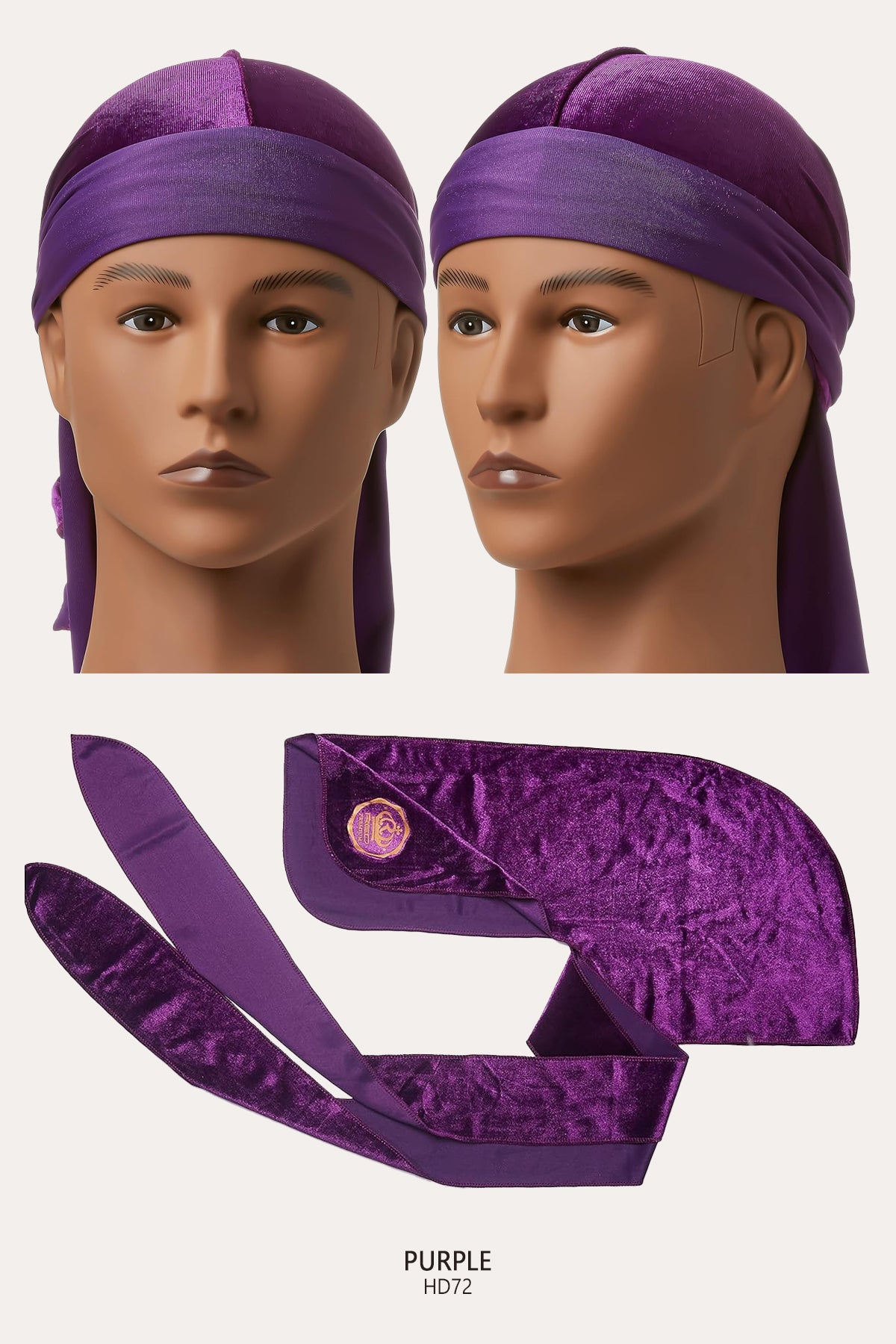 RED BY KISS BOW WOW POWER WAVE VELVET LUXE DURAG - BSW BEAUTY CANADA