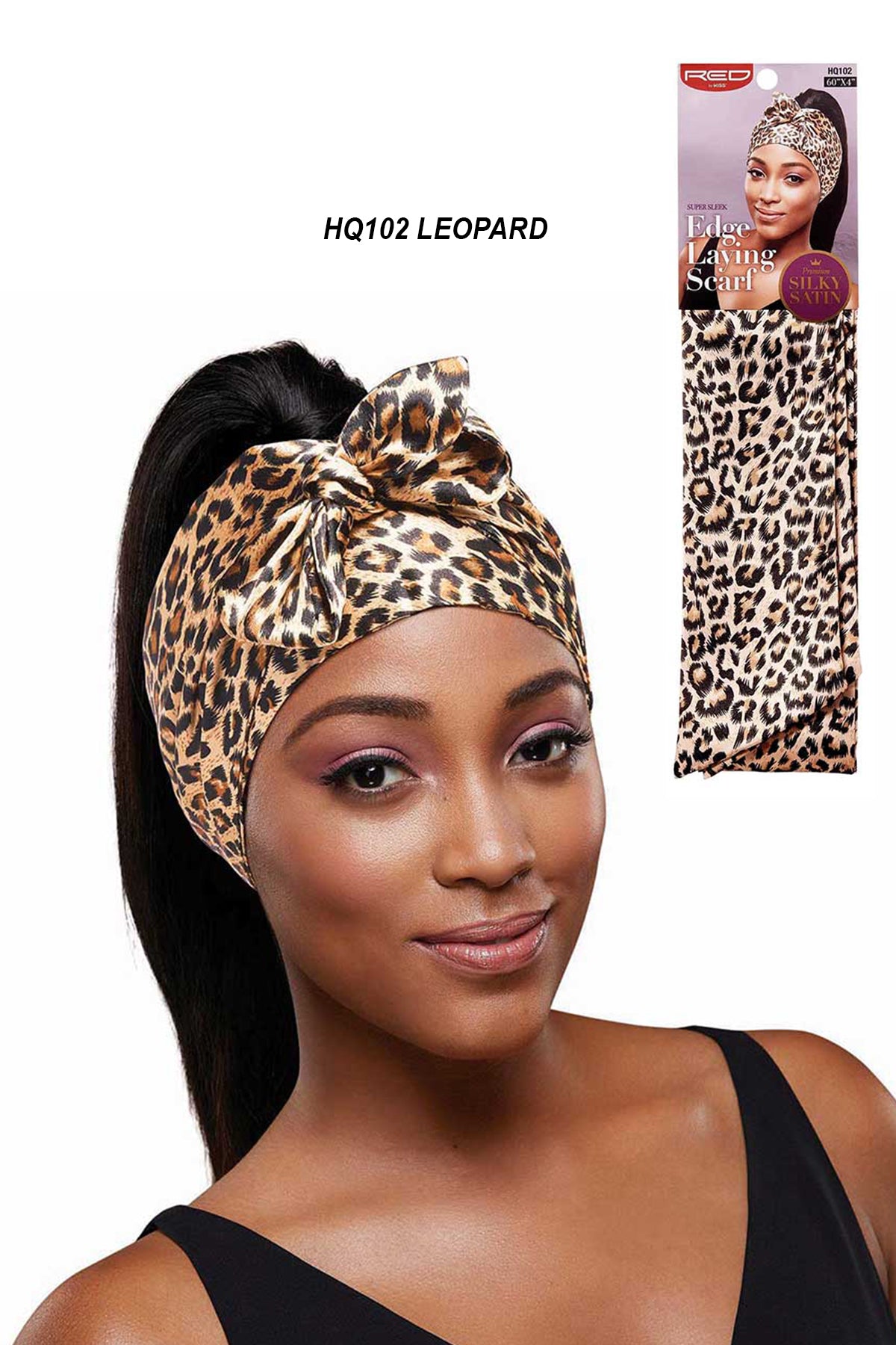 RED BY KISS RED SILKY EDGE SCARF - BSW BEAUTY CANADA