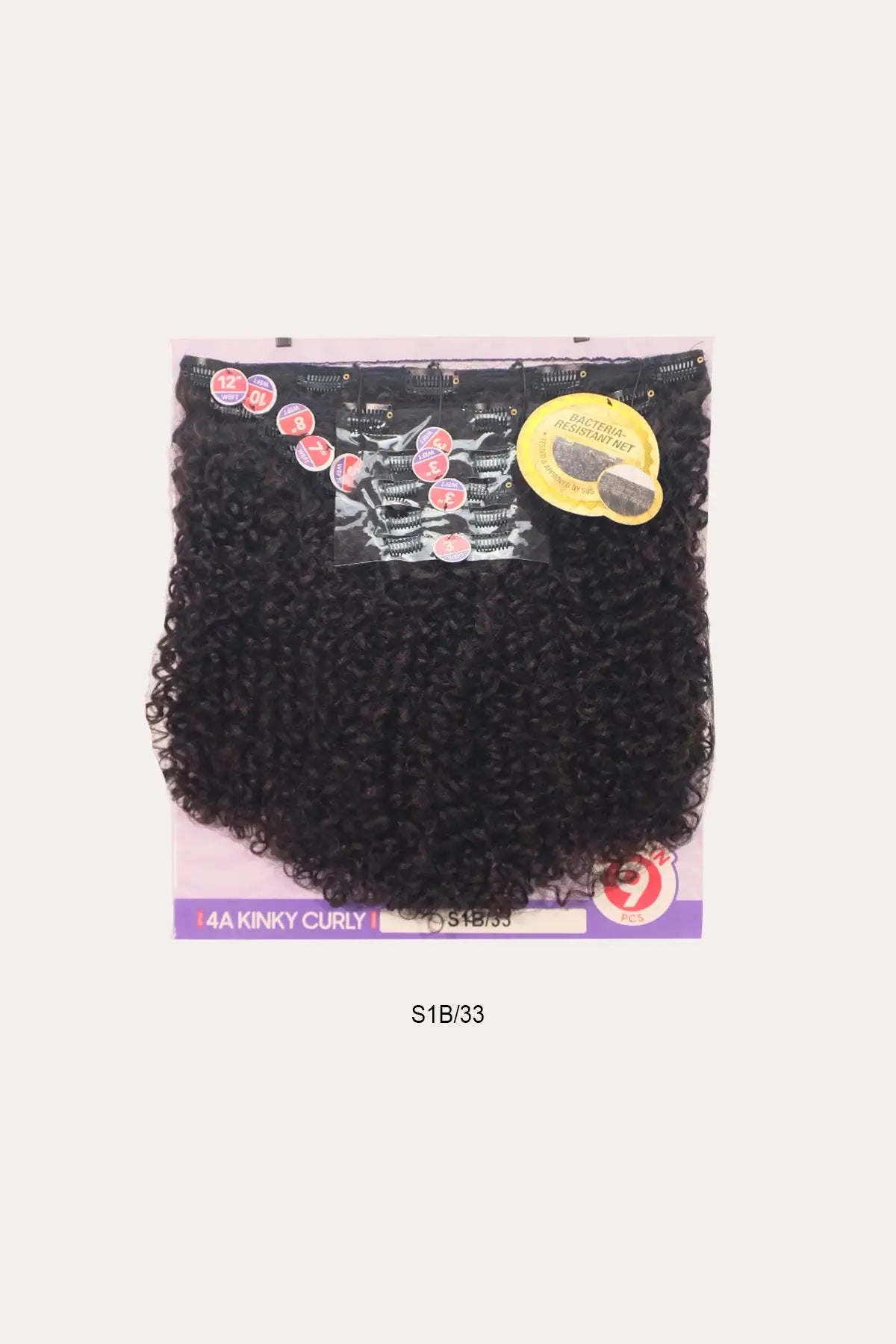 OUTRE BIG BEAUTIFUL HAIR CLIP-IN 9 PIÈCES - BOUCLES CRÉPUES 4A