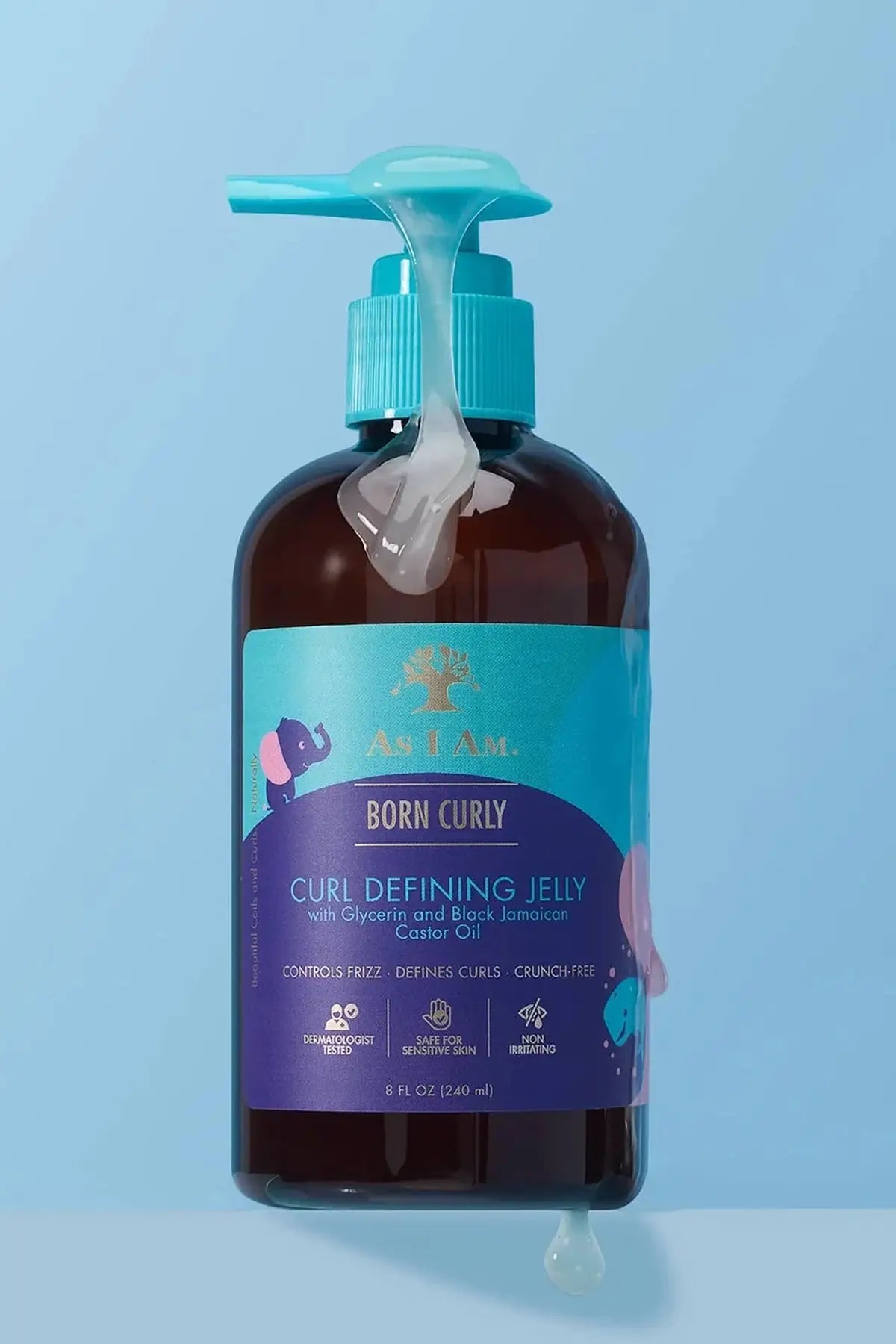 AS I AM BORN CURLY CURL DEFINING JELLY 8oz AS I AM