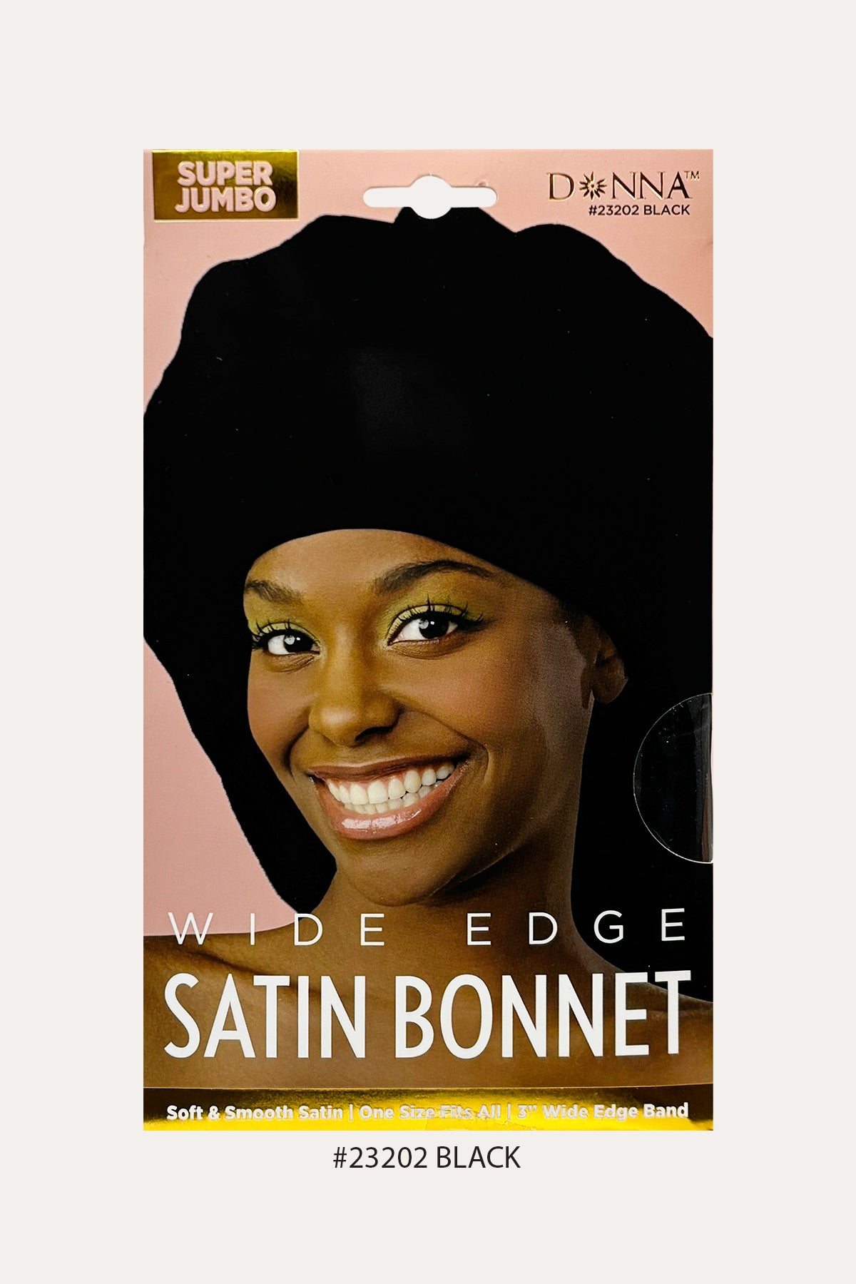 DONNA WIDE EDGE SATIN BONNET SUPER JUMBO - BSW BEAUTY CANADA