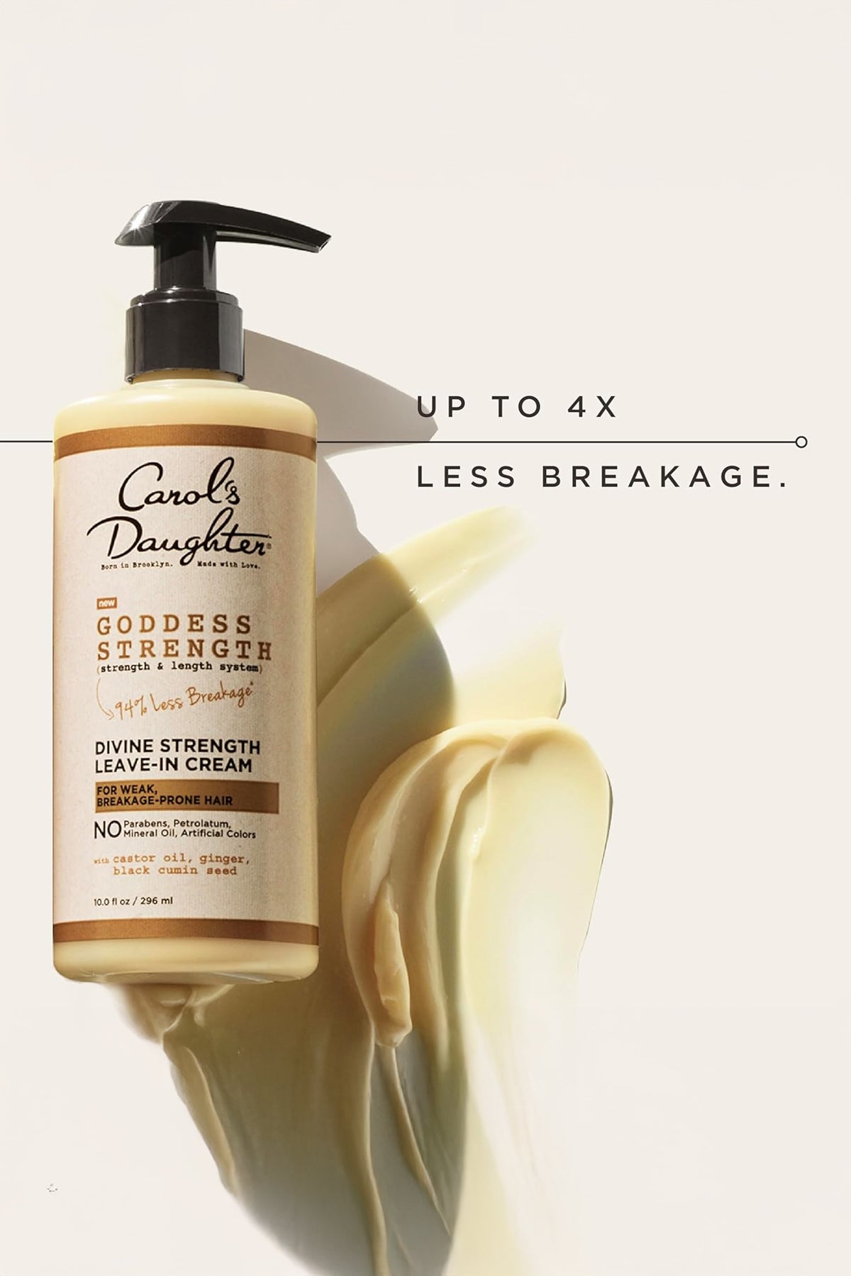 CAROLS DAUGHTER GODDESS STRENGTH LEAVE IN CREAM 10oz