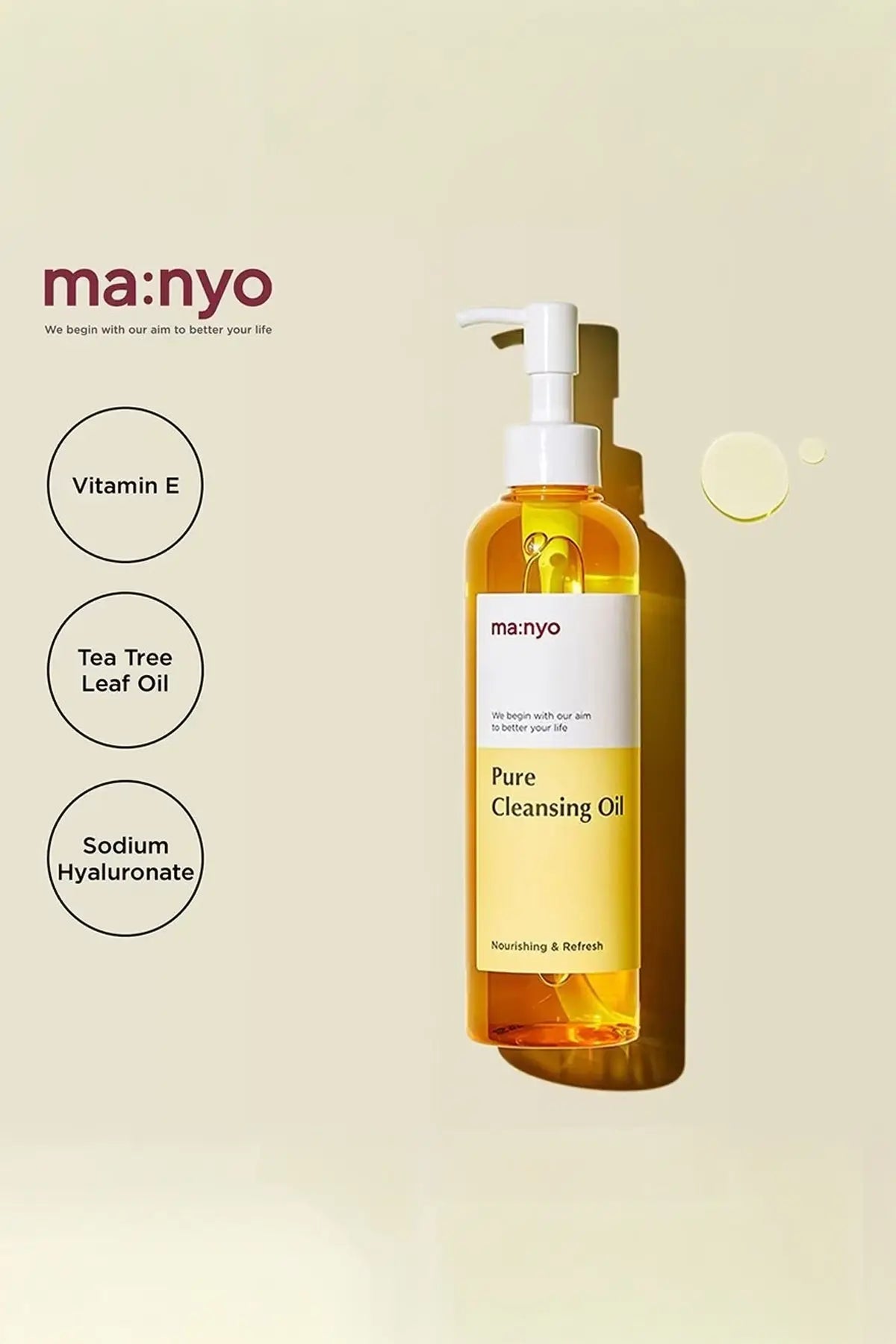 MANYO PURE CLEANSING OIL 200ml MANYO