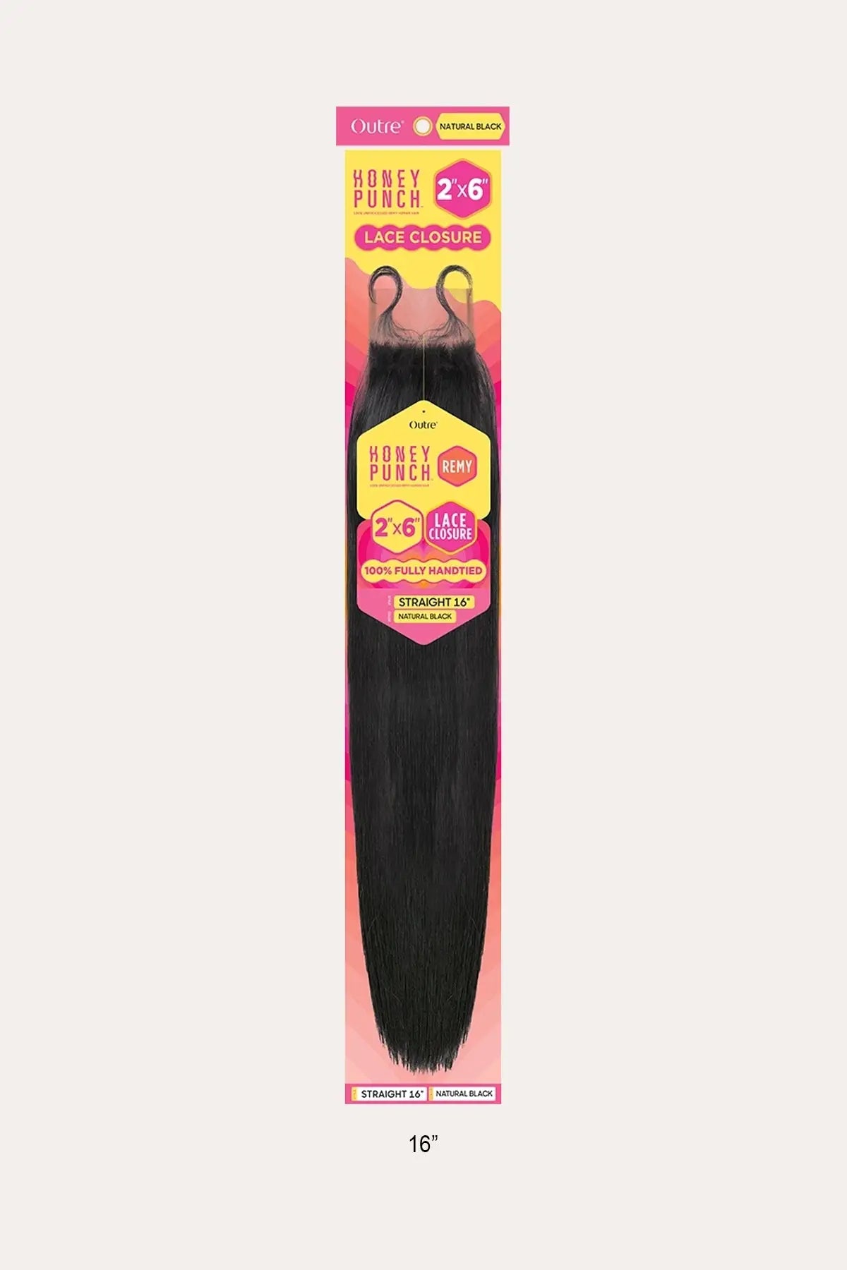 OUTRE HONEY PUNCH 2X6 LACE CLOSURE - STRAIGHT OUTRE