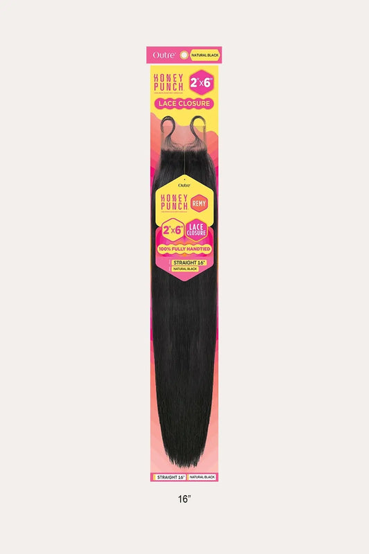 OUTRE HONEY PUNCH 2X6 LACE CLOSURE - STRAIGHT OUTRE