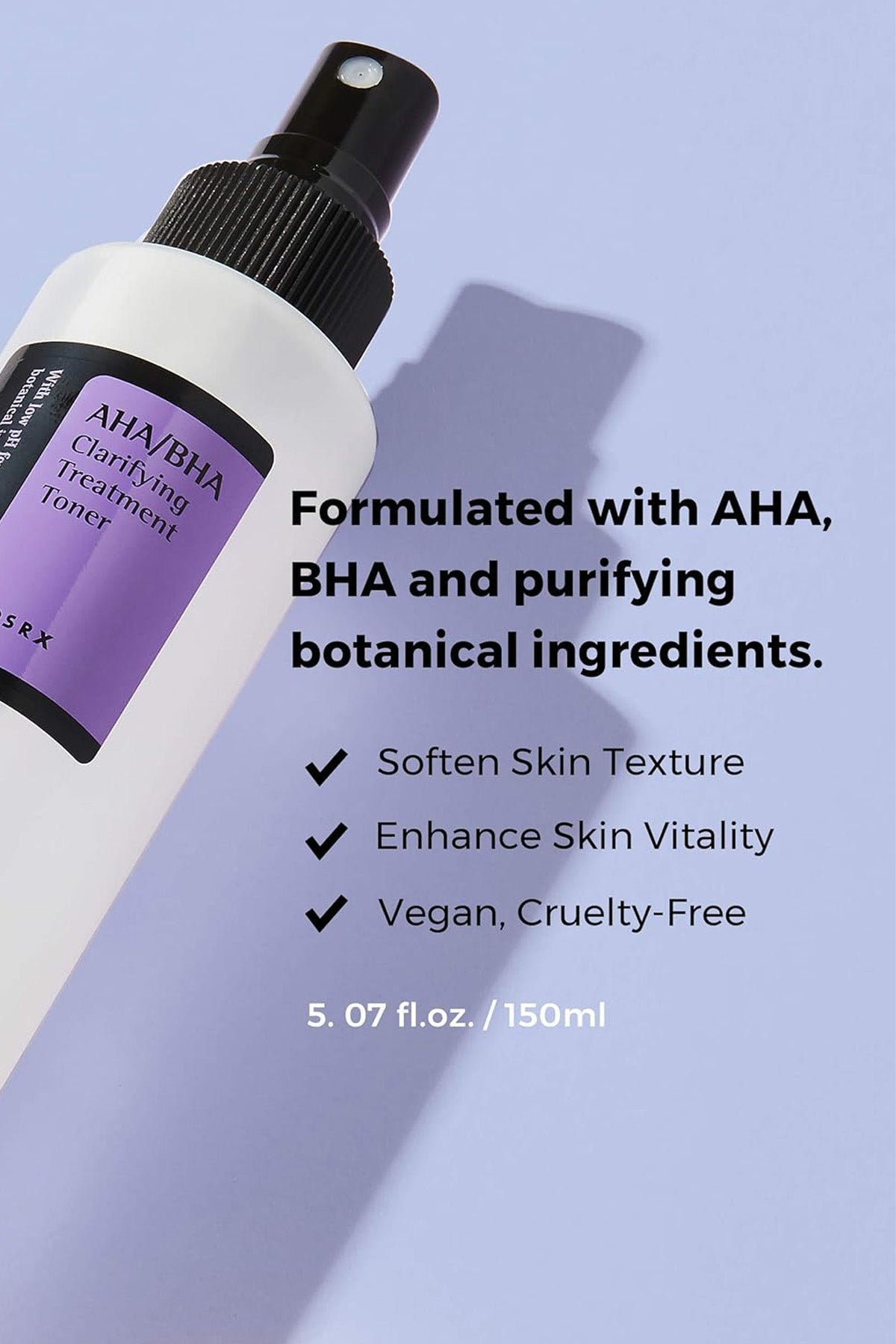 COSRX AHA/BHA CLARIFYING TREATMENT TONER 150ml - BSW BEAUTY CANADA