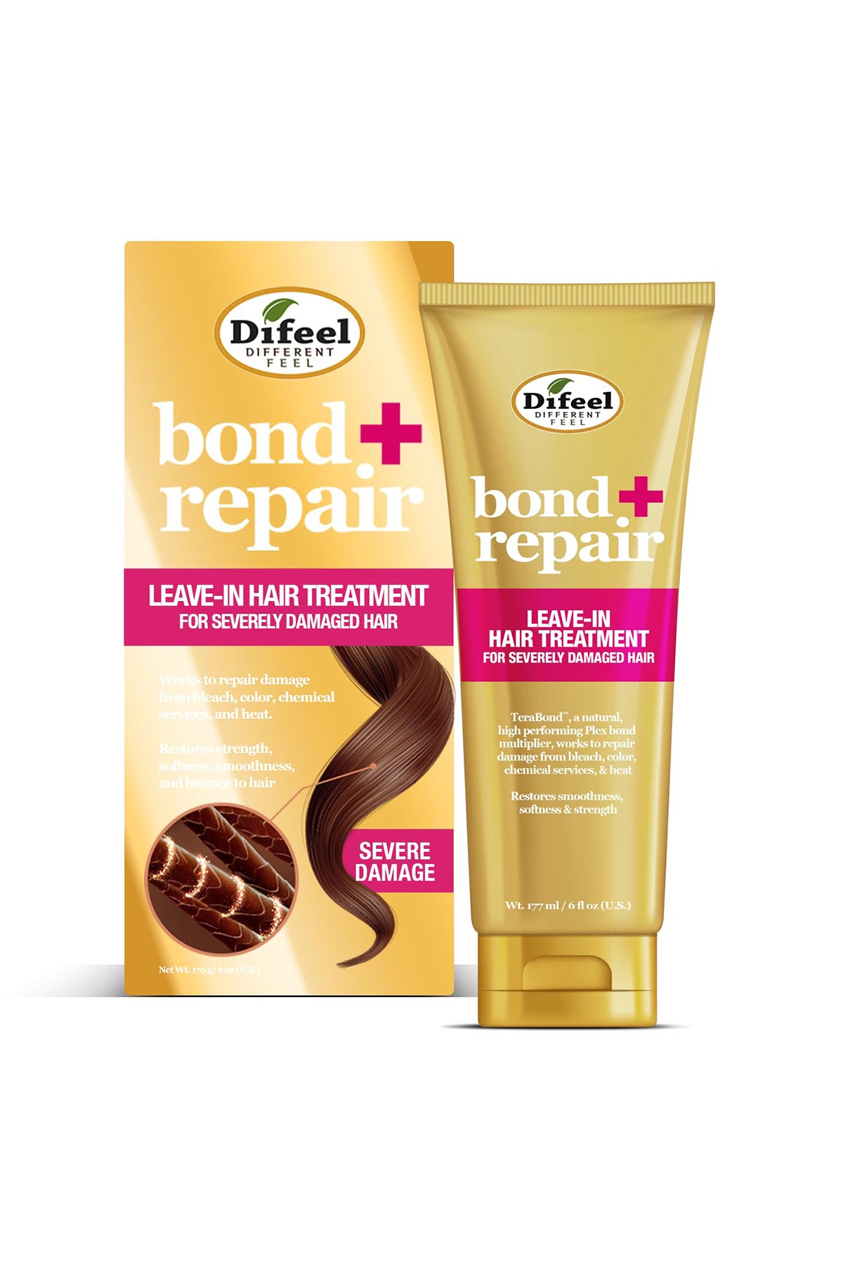 DIFEEL BOND + REPAIR LEAVE-IN HAIR TREATMENT - BSW BEAUTY CANADA