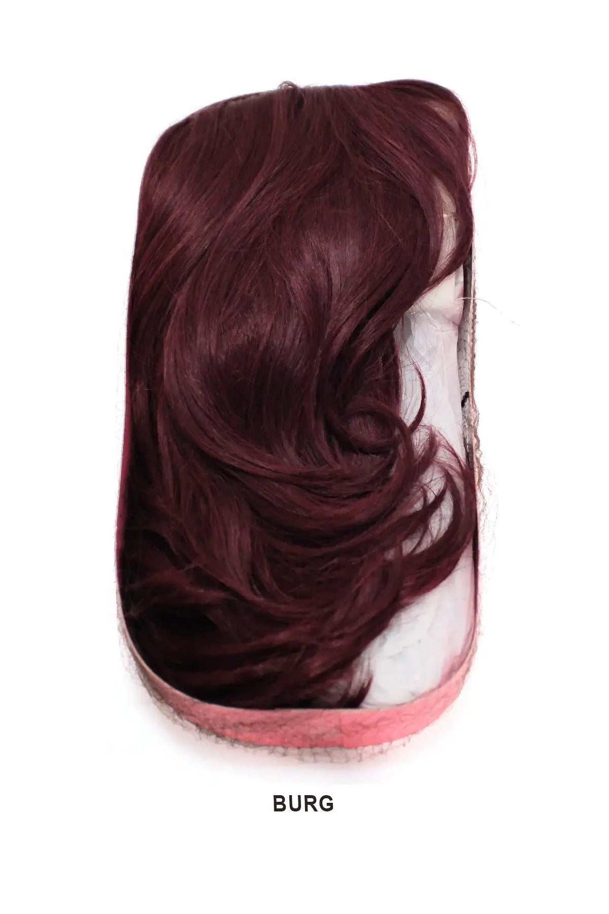 MAYDE PURE SKIN GLUELESS 5" HD DEEP LACE FRONT BANG STYLE WIG - LORIS (LONG LOOSE WAVE) MAYDE