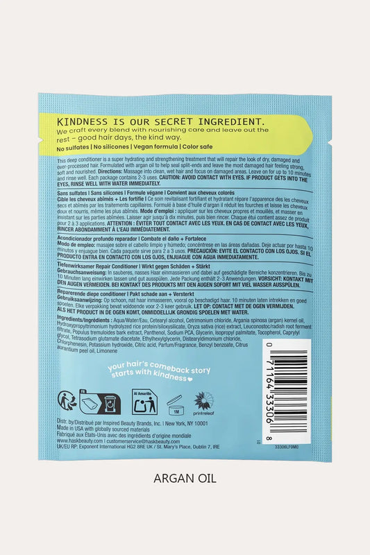 HASK INTENSIVE DEEP CONDITIONER TREATMENT PACK HASK