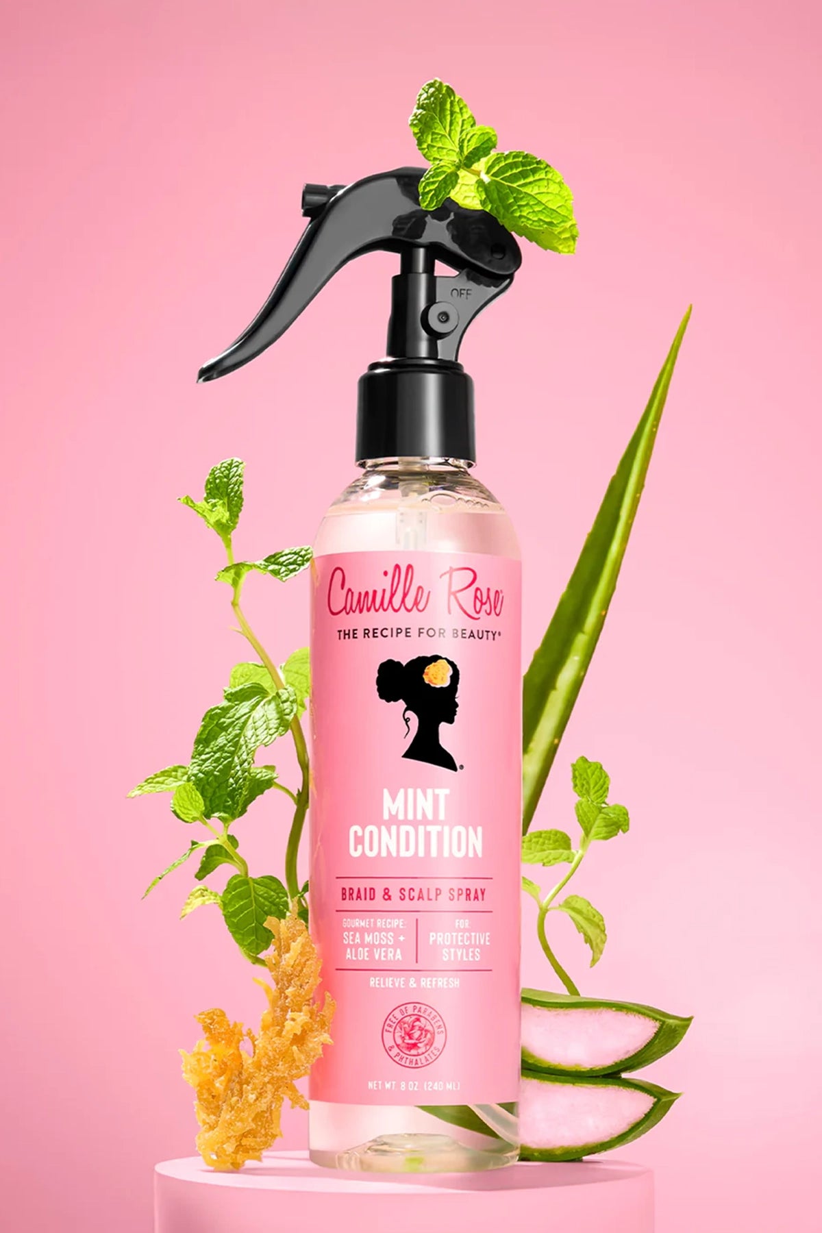 [REGISTER] CAMILLE ROSE MINT CONDITION BRAID & SCALP SPRAY !