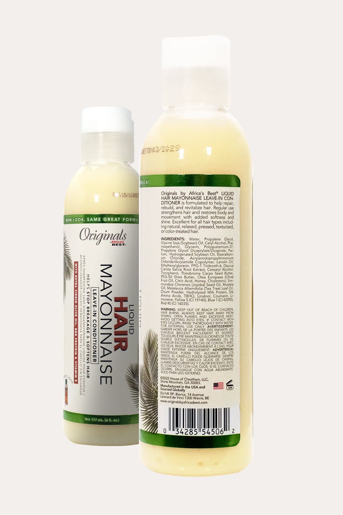 AFRICA'S BEST LIQUID HAIR MAYONNAISE LEAVE IN CONDITIONER 6oz