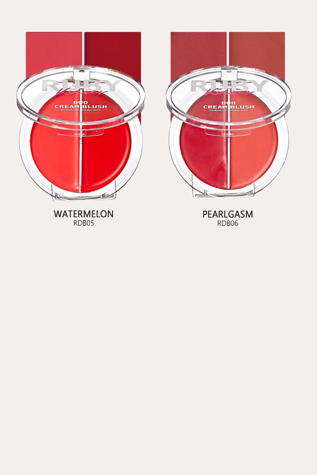 RUBY KISSES DUO CREAM BLUSH - BSW BEAUTY CANADA