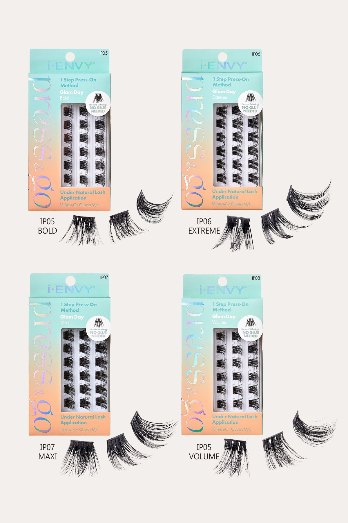 I ENVY PRESS & GO PRESS-ON CLUSTERS - BSW BEAUTY CANADA