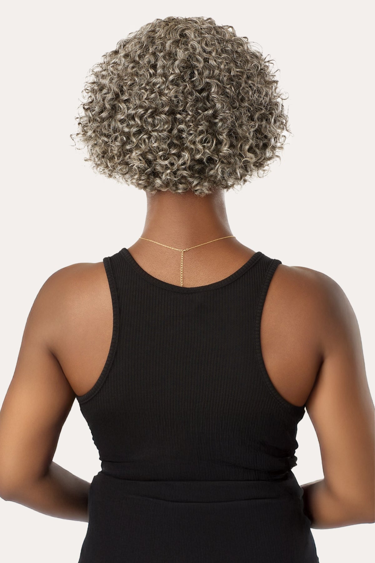 OUTRE FAB & FLY GRAY GLAMOUR HUMAN HAIR FULL WIG - RANDY - BSW BEAUTY CANADA