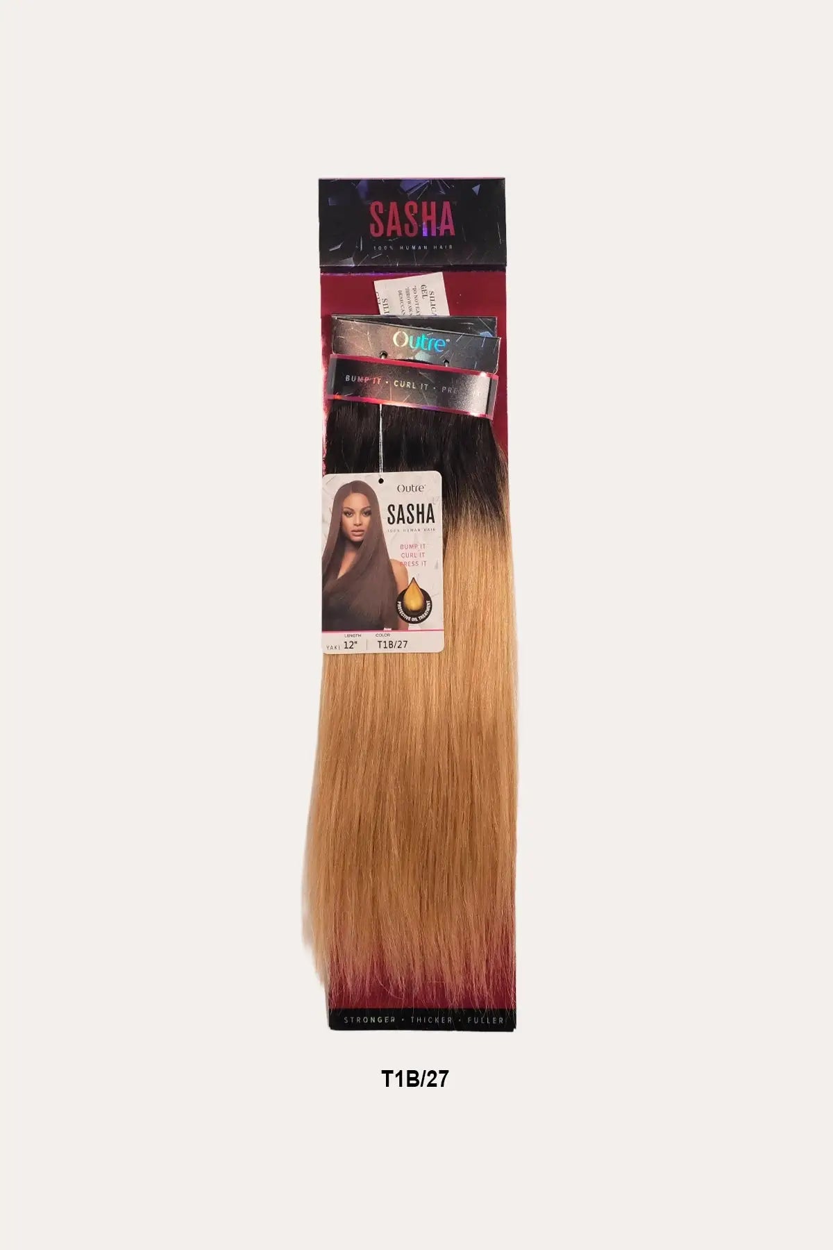 OUTRE HUMAN HAIR WEAVE SASHA YAKI - 12"